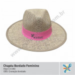 Chapéu Juta Bordado Feminino