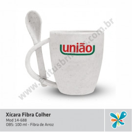 Xícara Fibra Colher