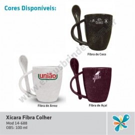 Xícara Fibra Colher