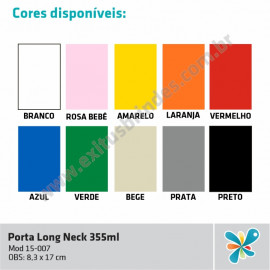 Porta Long Neck 355 ml