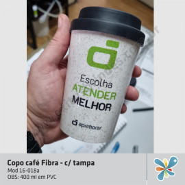 Copo Café Fibra c/ Tampa (16-38)