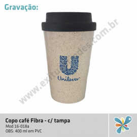 Copo Café Fibra c/ Tampa (16-38)