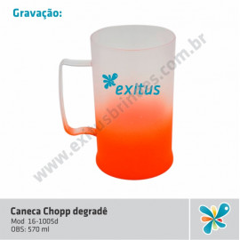 CANECA DE CHOPP DEGRADÊ