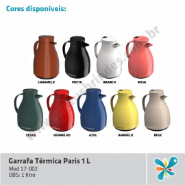 Garrafa Térmica Paris 1 L