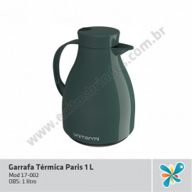 Garrafa Térmica Paris 1 L