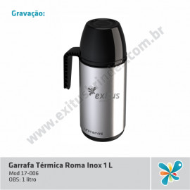 Garrafa Térmica Roma Inox 1 L