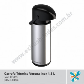 Garrafa Térmica Verona Inox 1,8 L