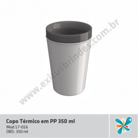 Copo Térmico em PP 350ml