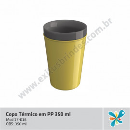 Copo Térmico em PP 350ml