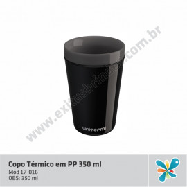Copo Térmico em PP 350ml