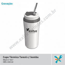 Copo Térmico Tererê c/ bomba