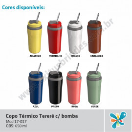 Copo Térmico Tererê c/ bomba