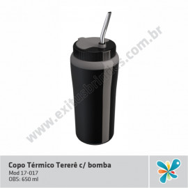 Copo Térmico Tererê c/ bomba