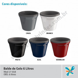 Balde de Gelo 6 Litros