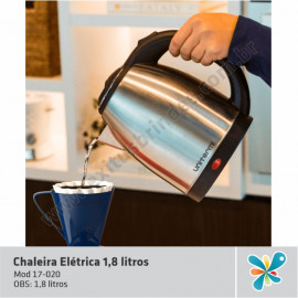 Chaleira Elétrica 1,8 Litros