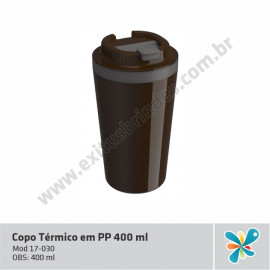 Copo Térmico em PP 400ml