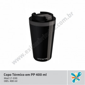 Copo Térmico em PP 400ml