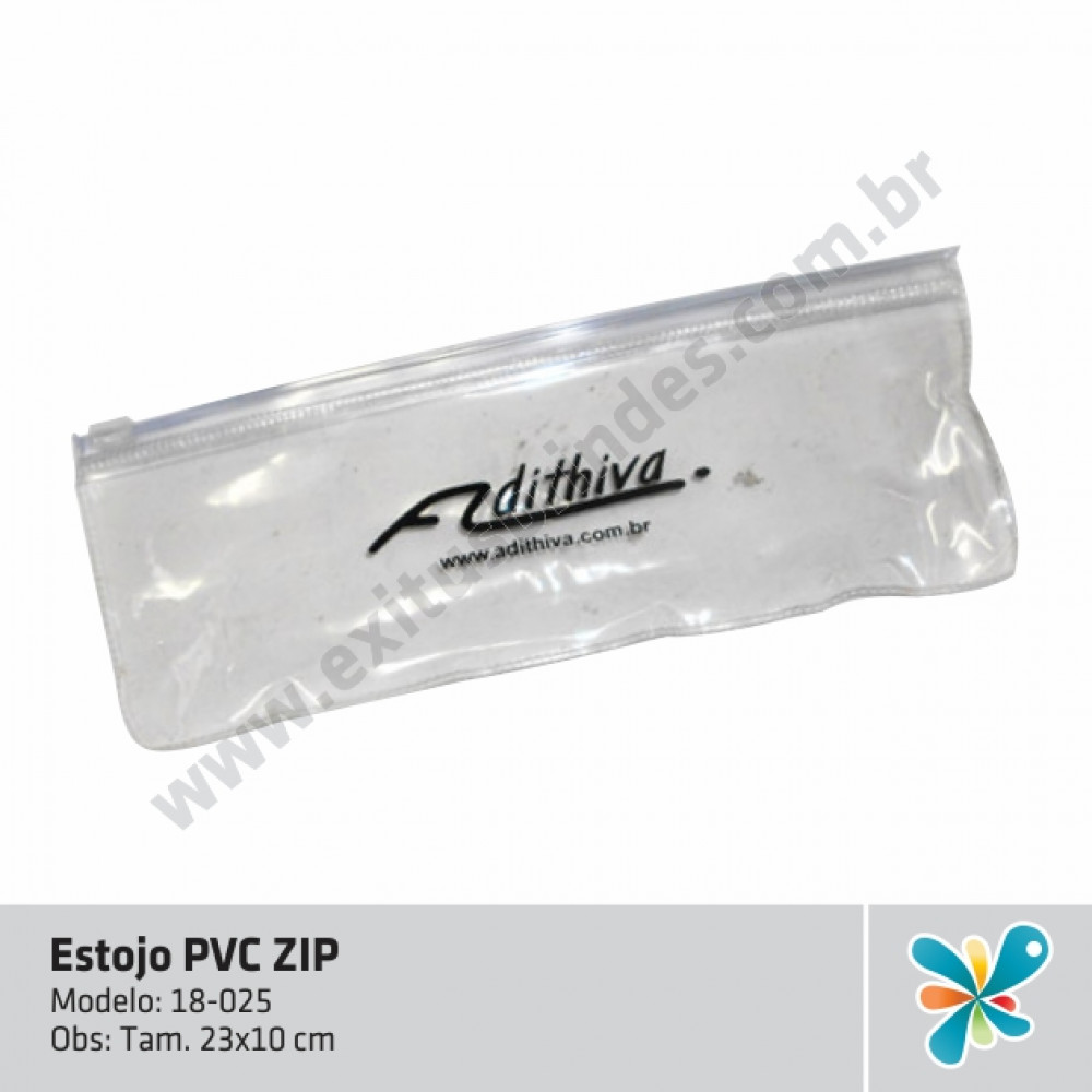 Estojo PVC ZIP