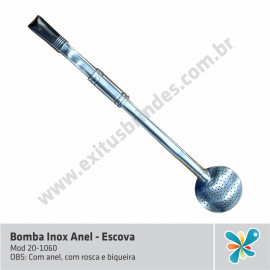 Bomba Inox Anel - Escova