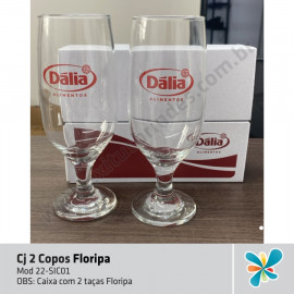 Kit 2 Copos Floripa