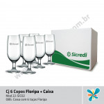 Kit 6 Copos Floripa