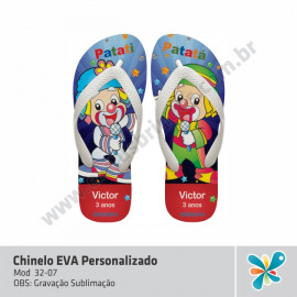 Chinelo EVA Personalizado