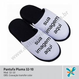 Pantufa Pluma 