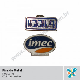 Pins de Metal