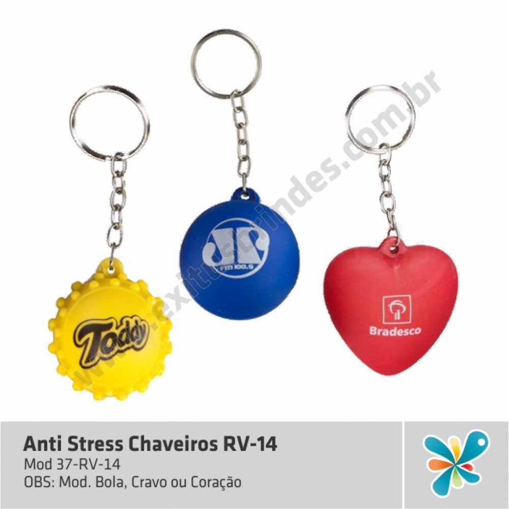 Anti Stress Chaveiros 