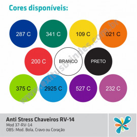 Anti Stress Chaveiros 