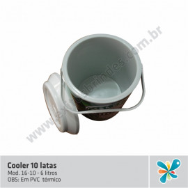 Cooler PVC 10 Latas (16-38)