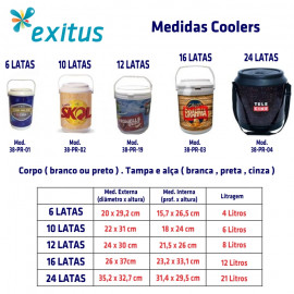 Cooler PVC 24 Latas (16-38)