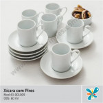 Xícara 60 ML com Pires