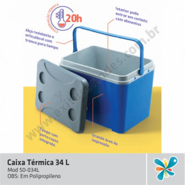 Caixa Térmica 34L -50