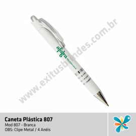 Caneta Plástica 807