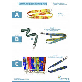 Cordao Crachá - Digital