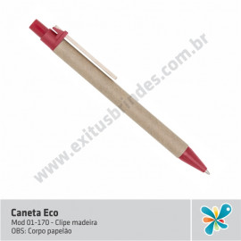 Caneta Eco Papelão