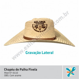 Chapéu de Palha Fivela