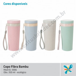 Copo Fibra Bambu 