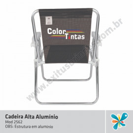 Cadeira Alta - Alumínio 