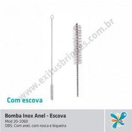 Bomba Inox Anel - Escova