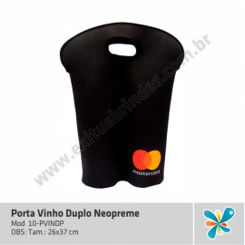 Porta Vinho Duplo Neopreme