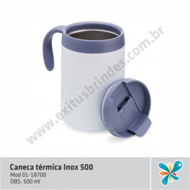 CANECA TÉRMICA INOX 500