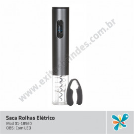 Saca Rolhas Elétrico com LED