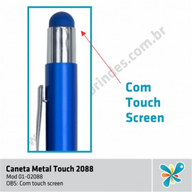 CANETA METAL TOUCH 2088