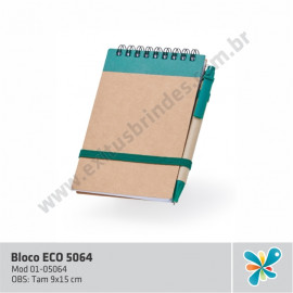 Bloco ECO c/ caneta