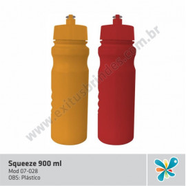 Squeeze Plástico 900 ml