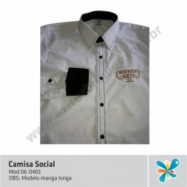 Camisa Social Manga Longa