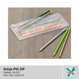Estojo PVC ZIP
