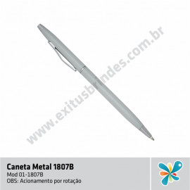 CANETA METAL 1807B